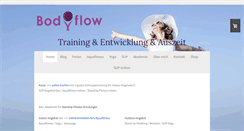 Desktop Screenshot of body-flow.ch